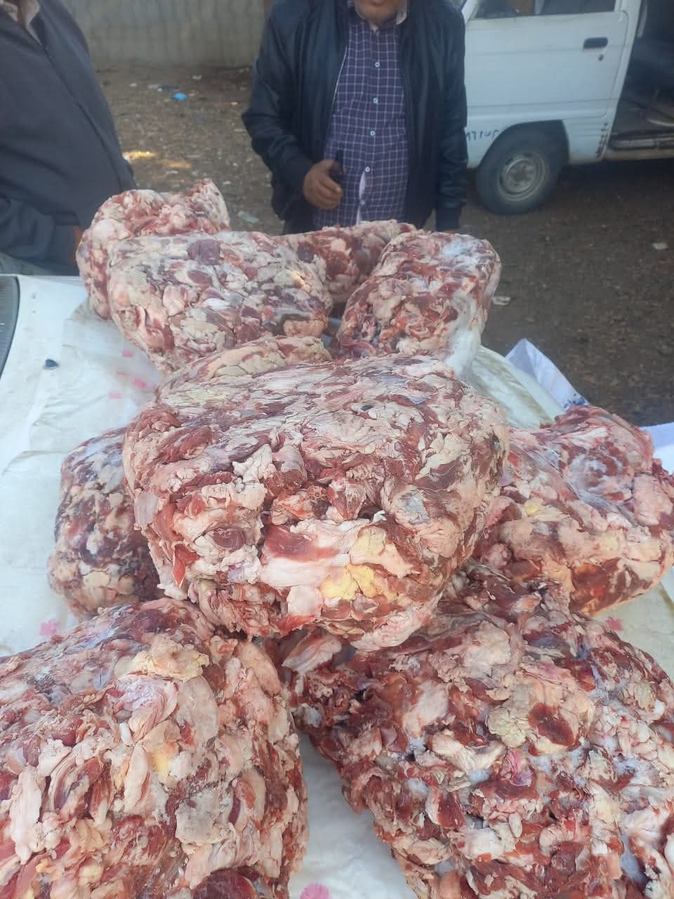 ضبط ربع طن لحوم غير صالحة للاستهلاك الآدمي بالمنوفية 