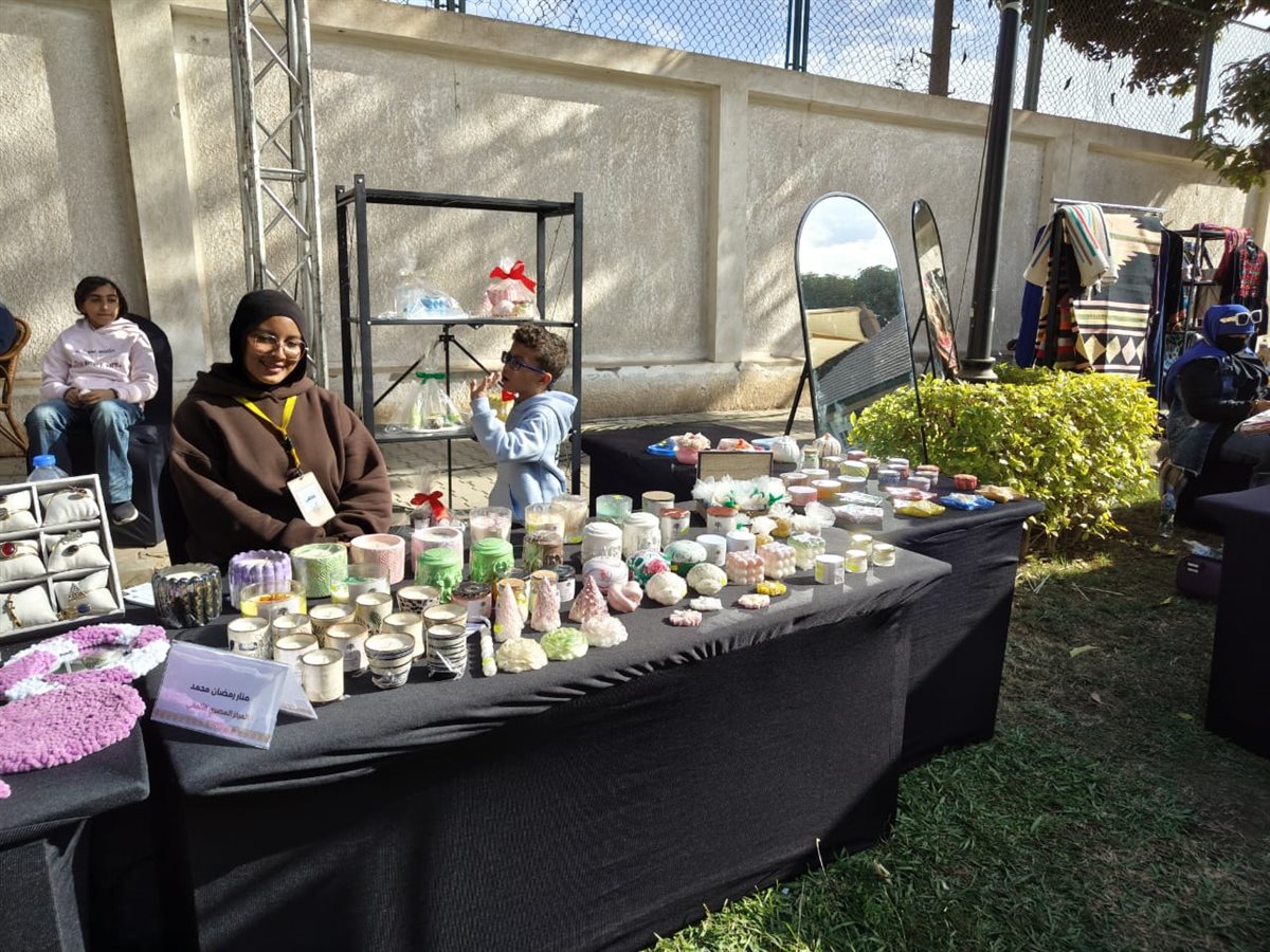 جانب من مشاركة أيادي مصر بالفيوم