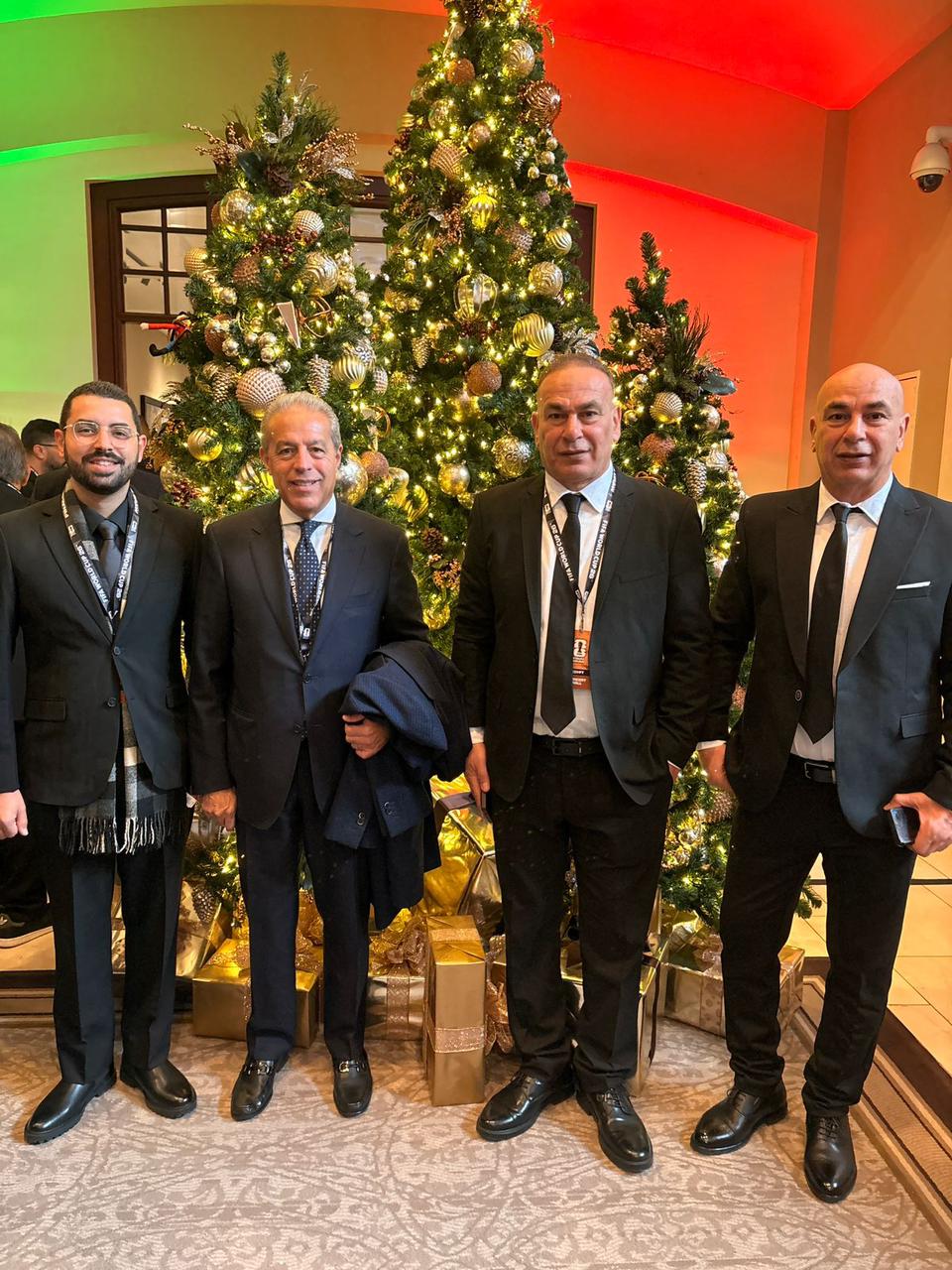 وصول التوأم لحفل سحب قرعة كأس العالم 2026