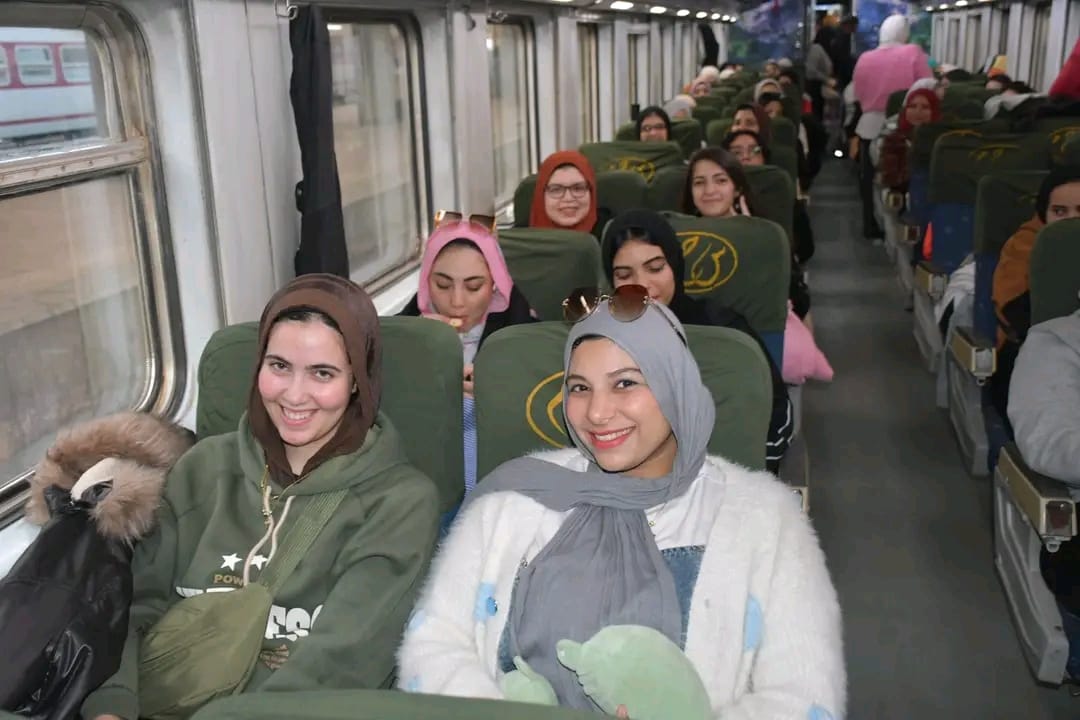 أولى رحلات قطار الشباب