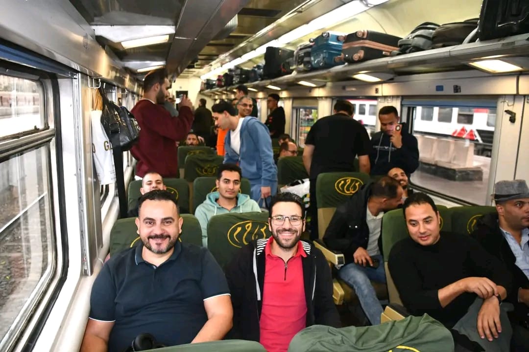 أولى رحلات قطار الشباب
