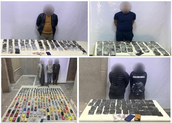 سقوط بؤر إجرامية من متجري المواد المخدرة في المحافظات