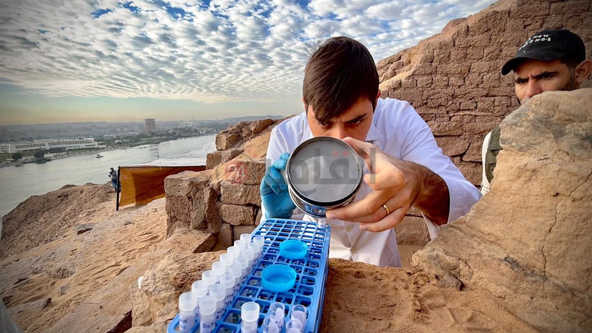 اكتشافات جديدة في مقابر سارنوبت الأول بأسوان (1)