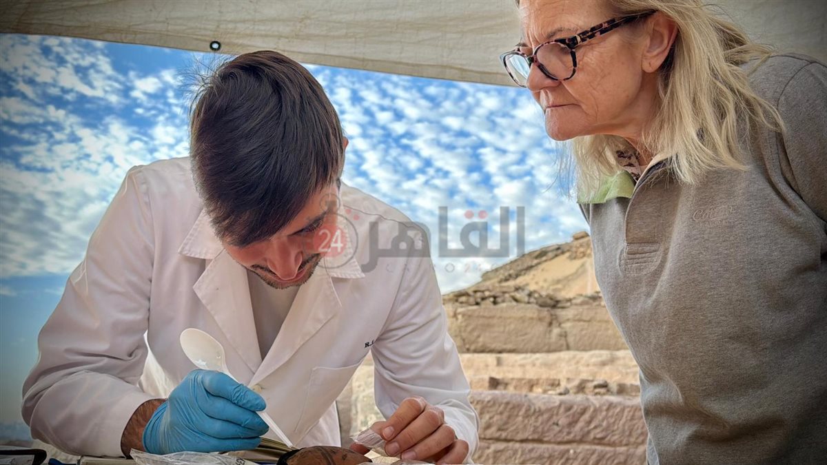 اكتشافات جديدة في مقابر سارنوبت الأول بأسوان (4)