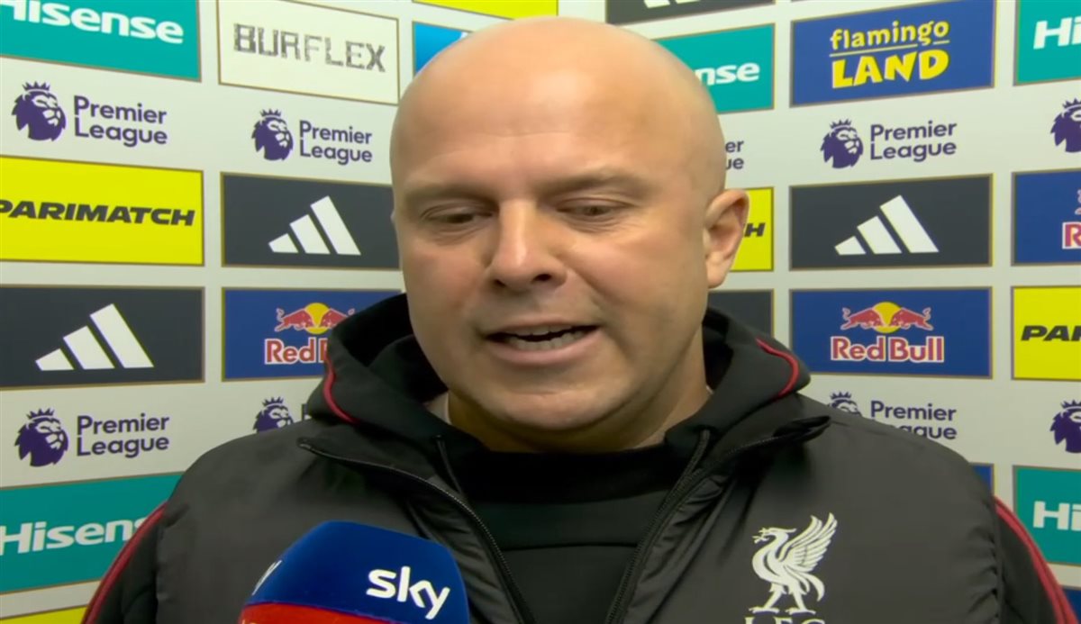 <strong>المدرب الهولندي آرني سلوت المدير الفني لفريق ليفربول</strong>