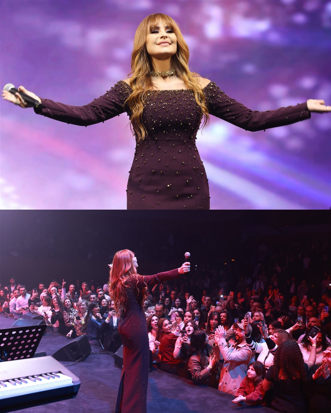 كارول سماحة في حفلها