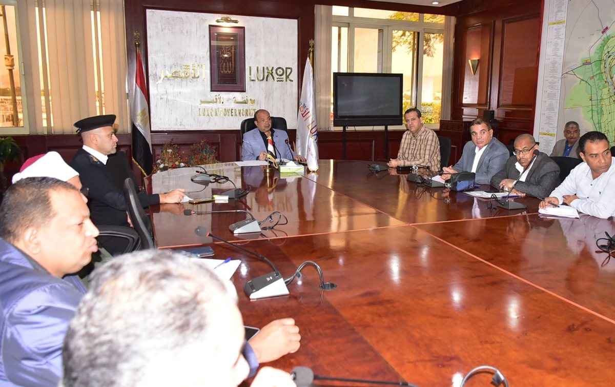 استعدادات الأقصر للإحتفال بعيدها القومي