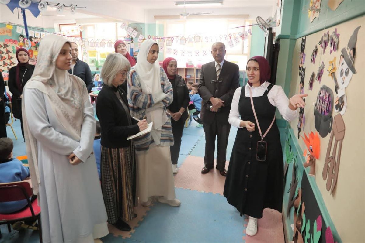 جانب من زيارة الوفد اليابانى للوادى الجديد