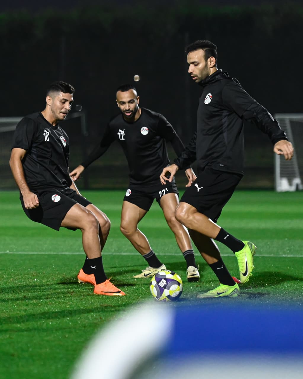 <strong>مران منتخب مصر </strong>