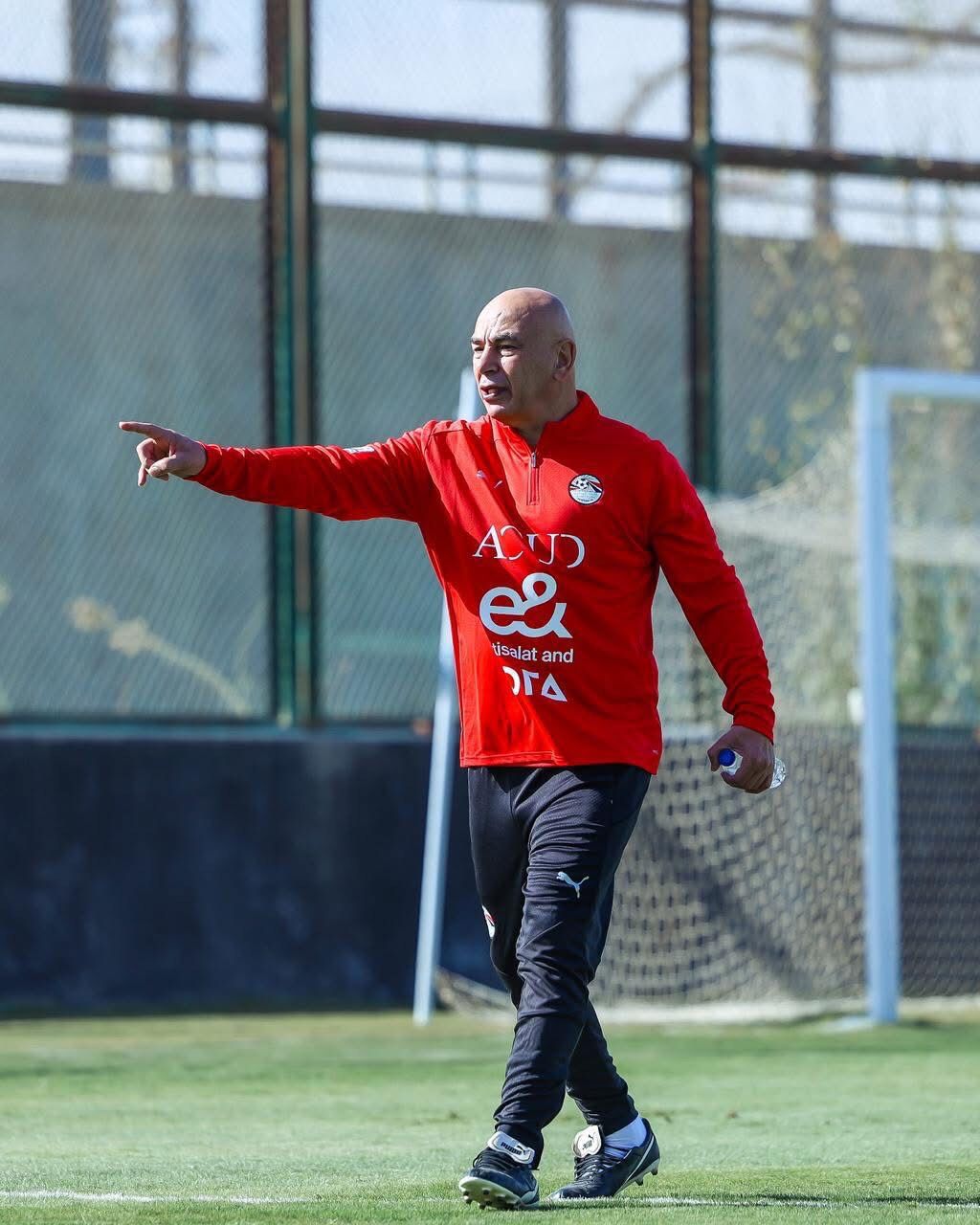 منتخب مصر يخوض تدريب صباحي بمركز المنتخبات الوطنية