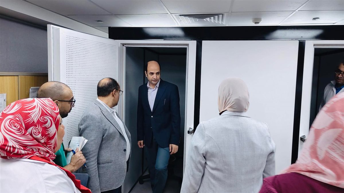 افتتاح كابينة السمعيات الجديدة بمستشفى الحياة