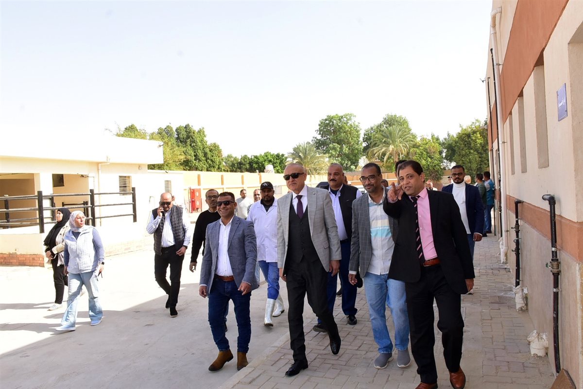 جولة محافظ الأقصر