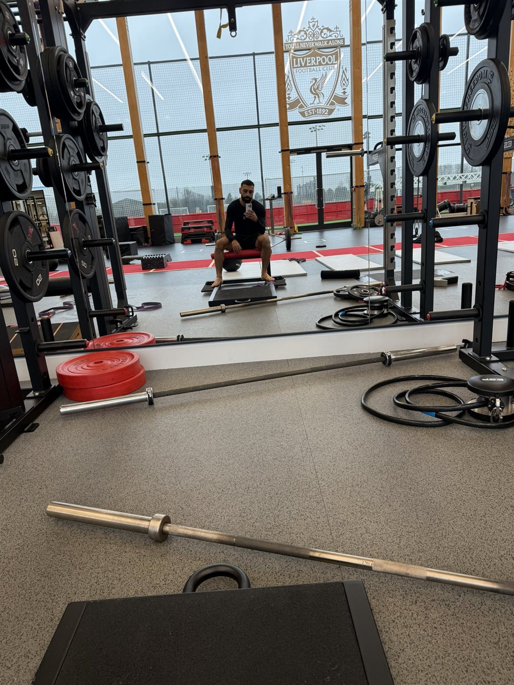 محمد صلاح في الجيم 