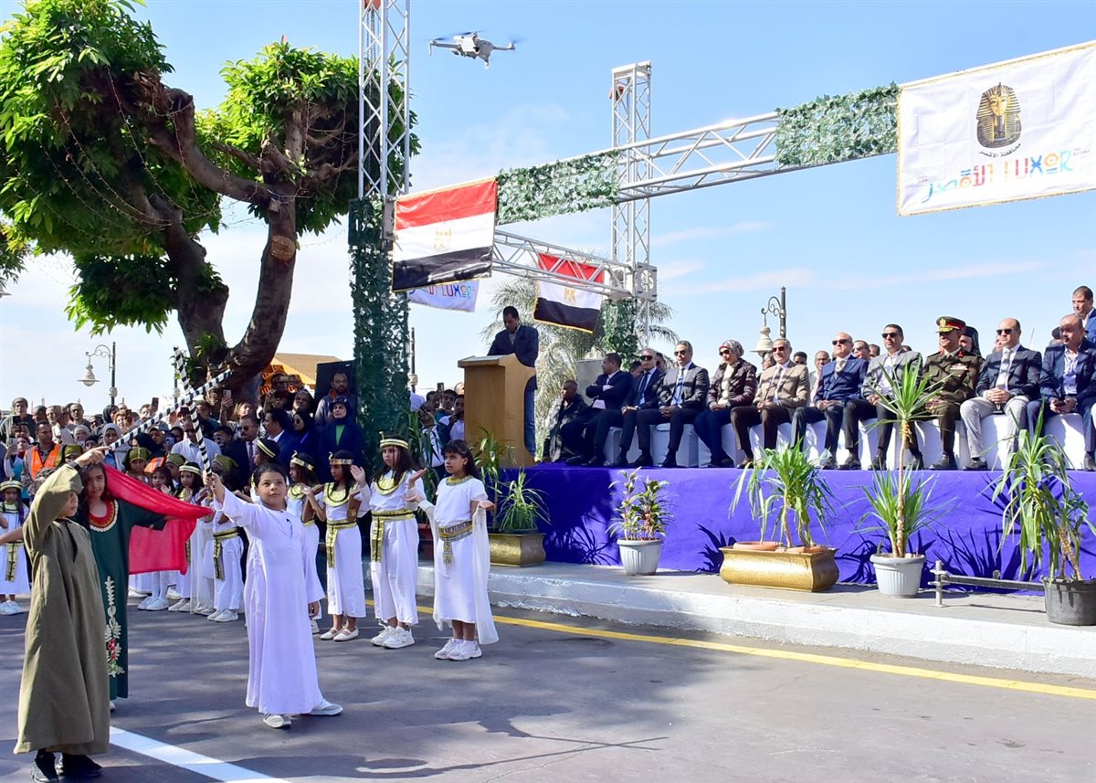 الأقصر تحتفل بعيدها القومي