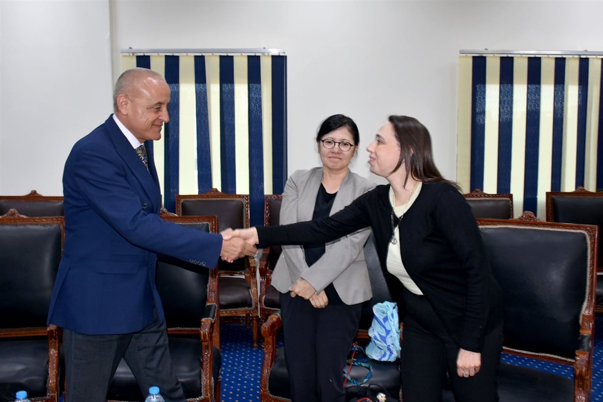 محافظ الأقصر يستقبل وفد الجايكا 