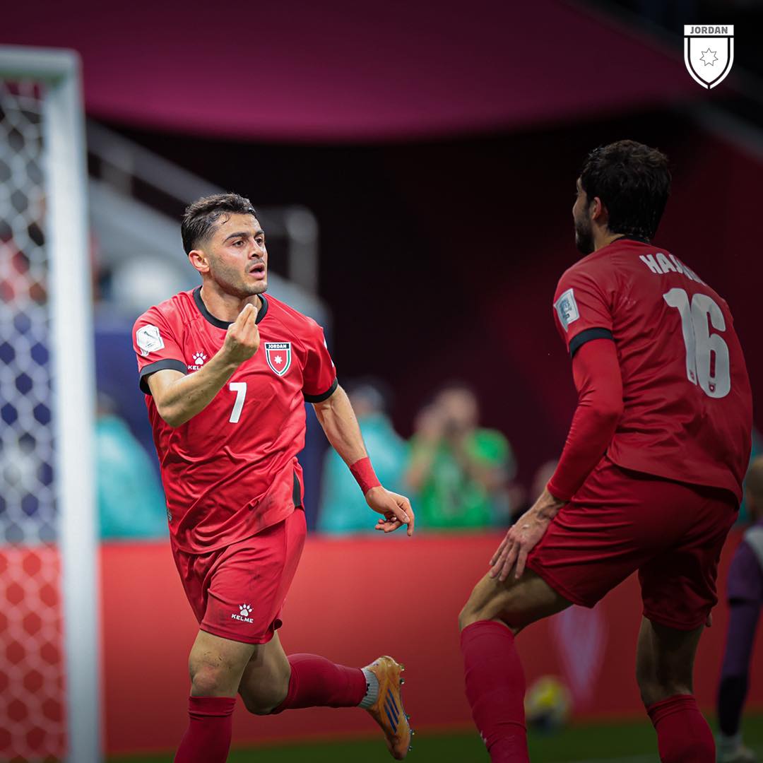 مباراة مصر والأردن في كأس العرب