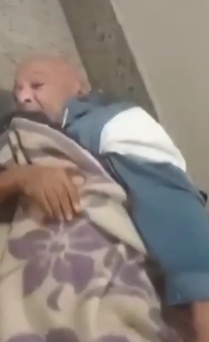 جانب من الفيديو المتداول 