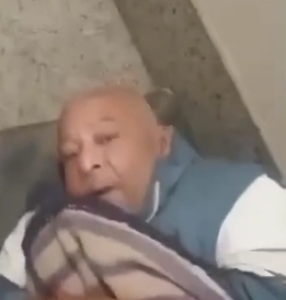 جانب من الفيديو المتداول 