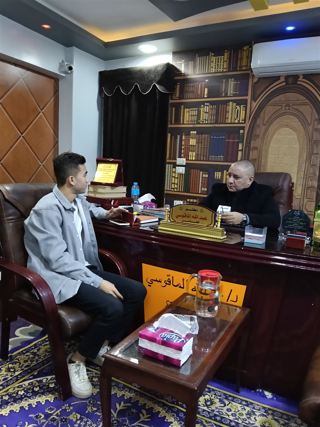 المحامي عبدالله الماقوسي دفاع المتهم وصحفي القاهرة 24