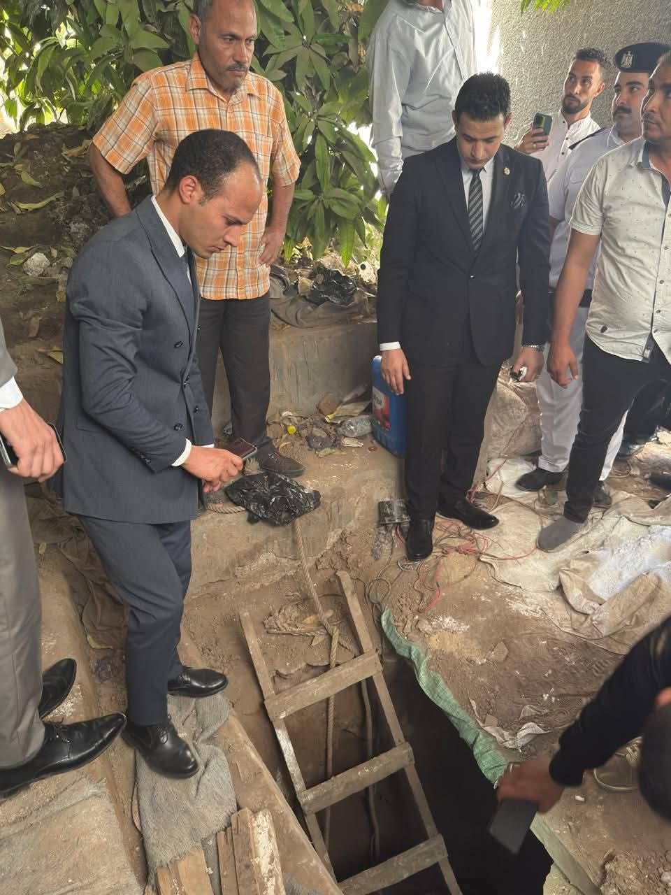 صور من مكان الواقعة في قنا