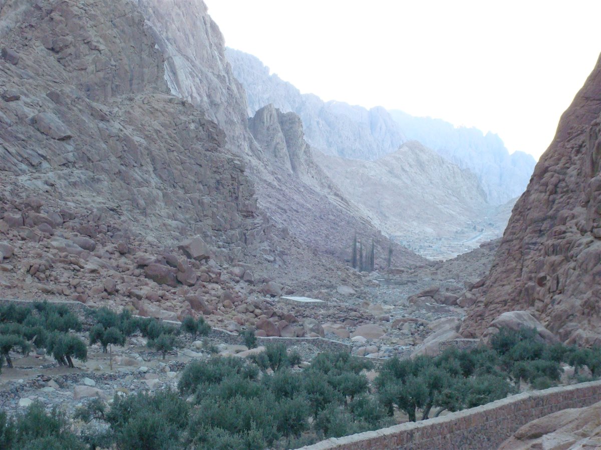 وادي الأربعين في سانت كاترين