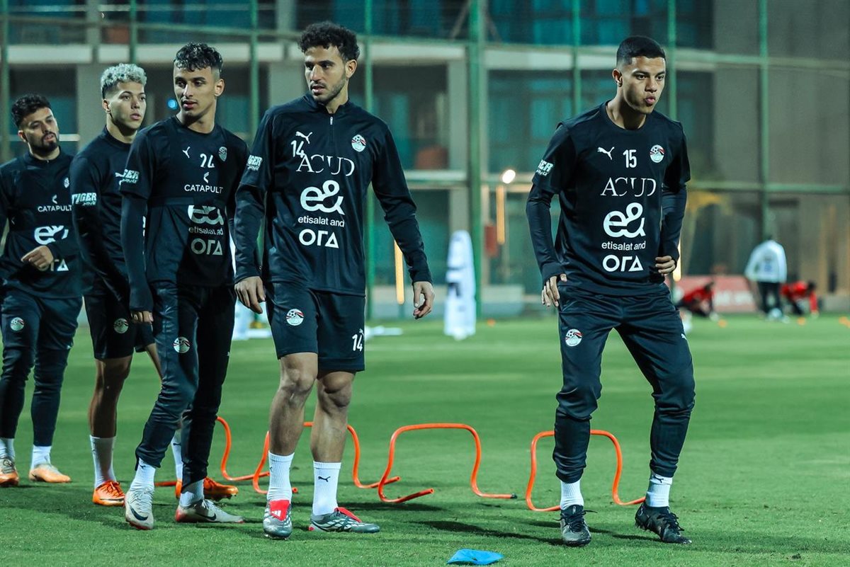 نتخب مصر يواصل تدريباته