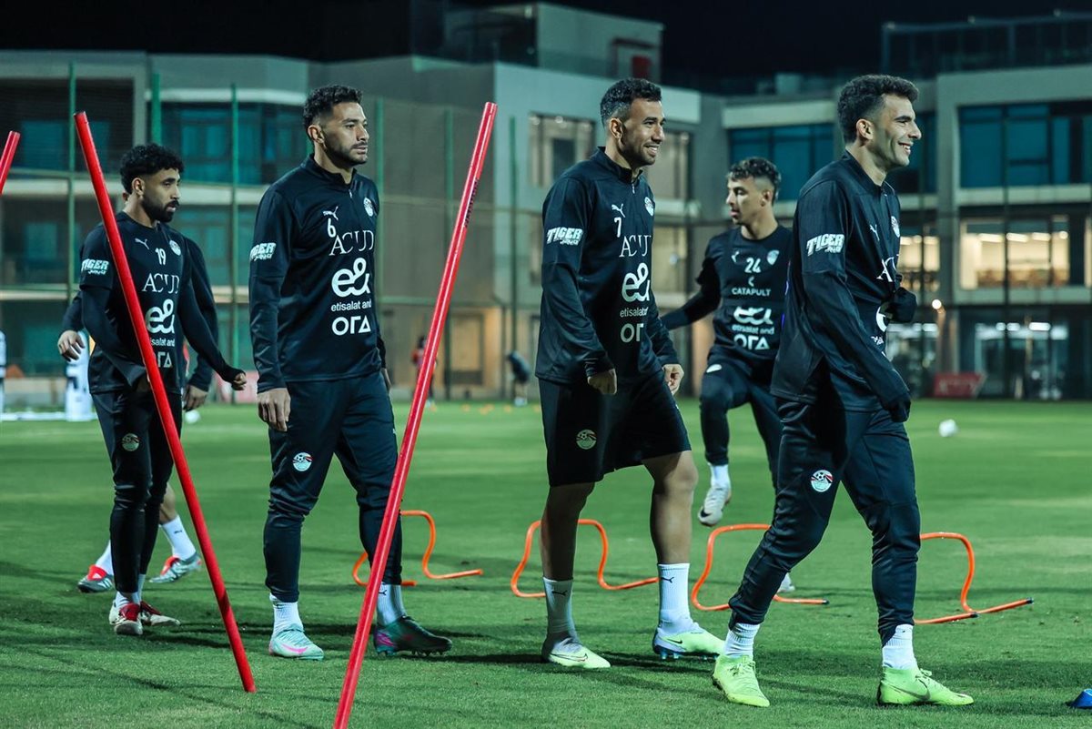 نتخب مصر يواصل تدريباته
