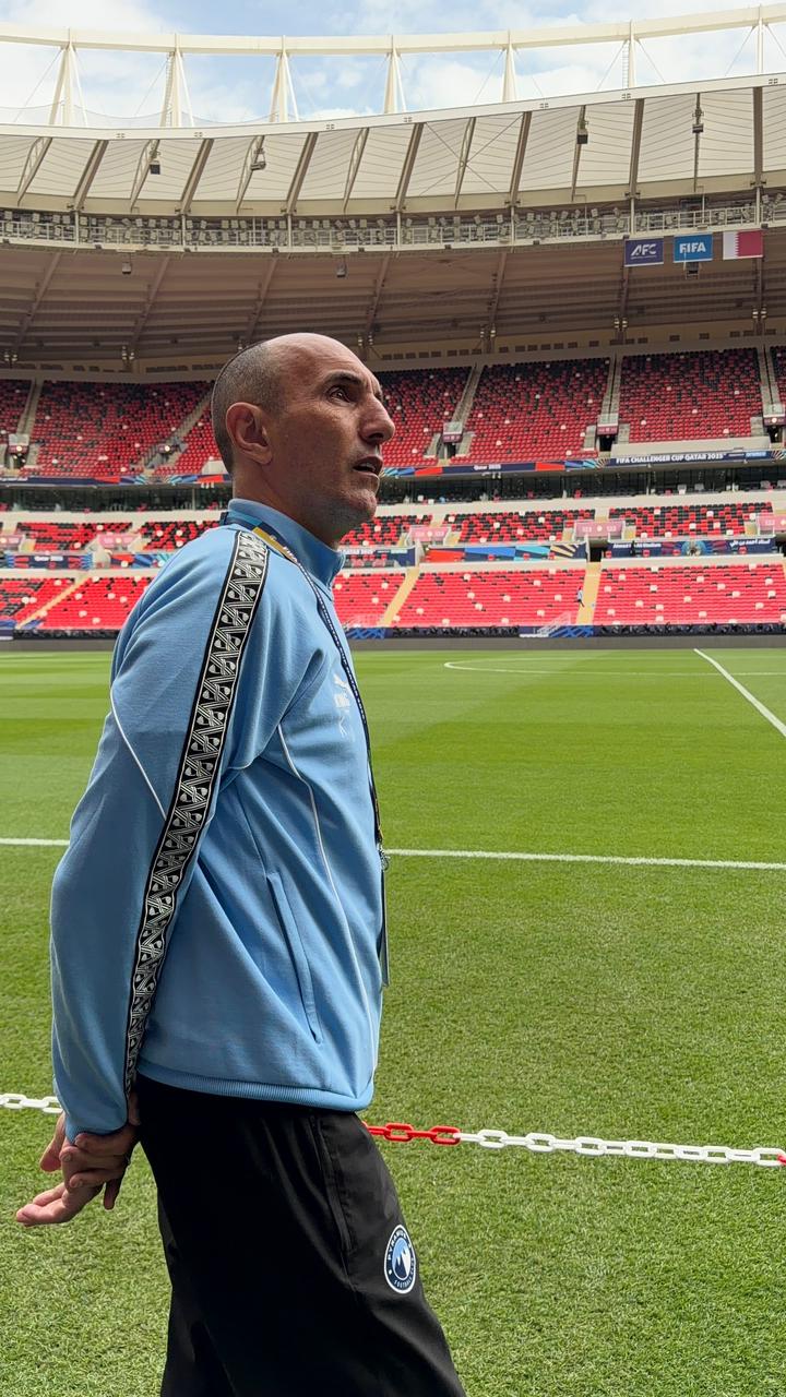 يورتشيتش يعاين استاد أحمد بن علي قبل مباراة بيراميدز وفلامنجو