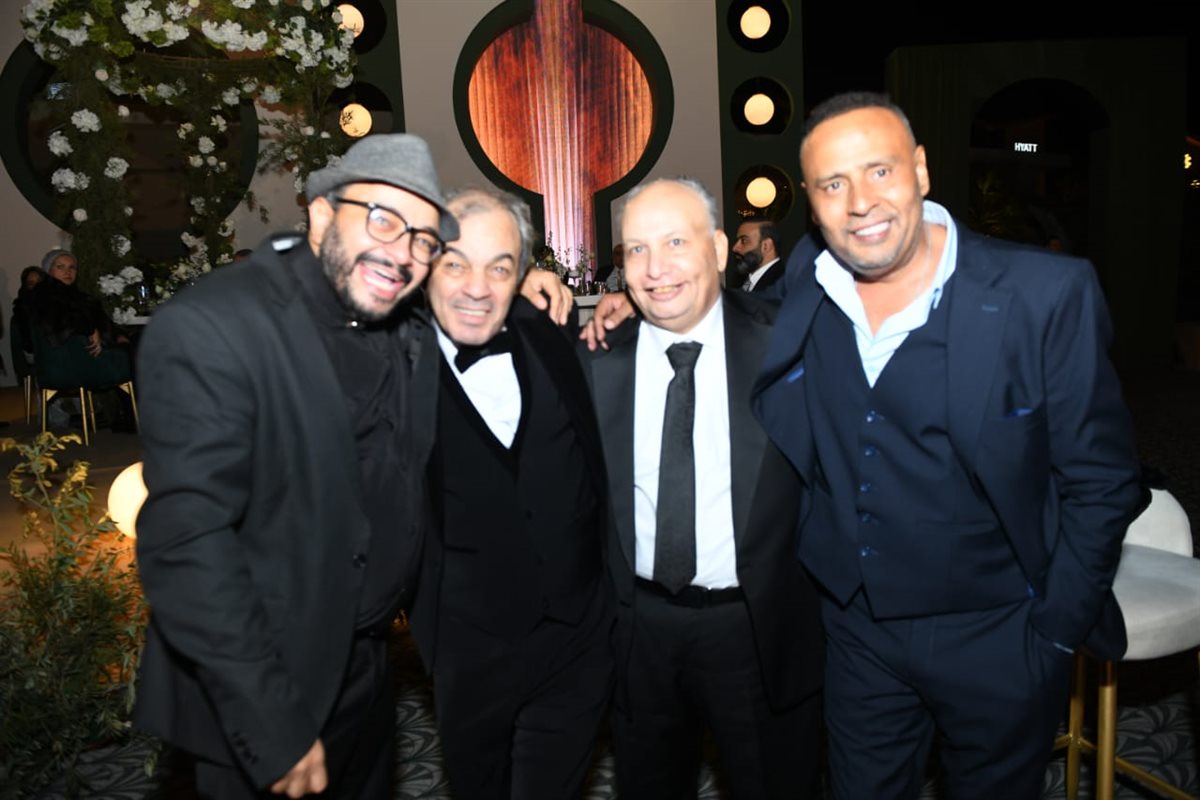 نجوم الفن الفن في حفل زفاف ابنة محمد هنيدي