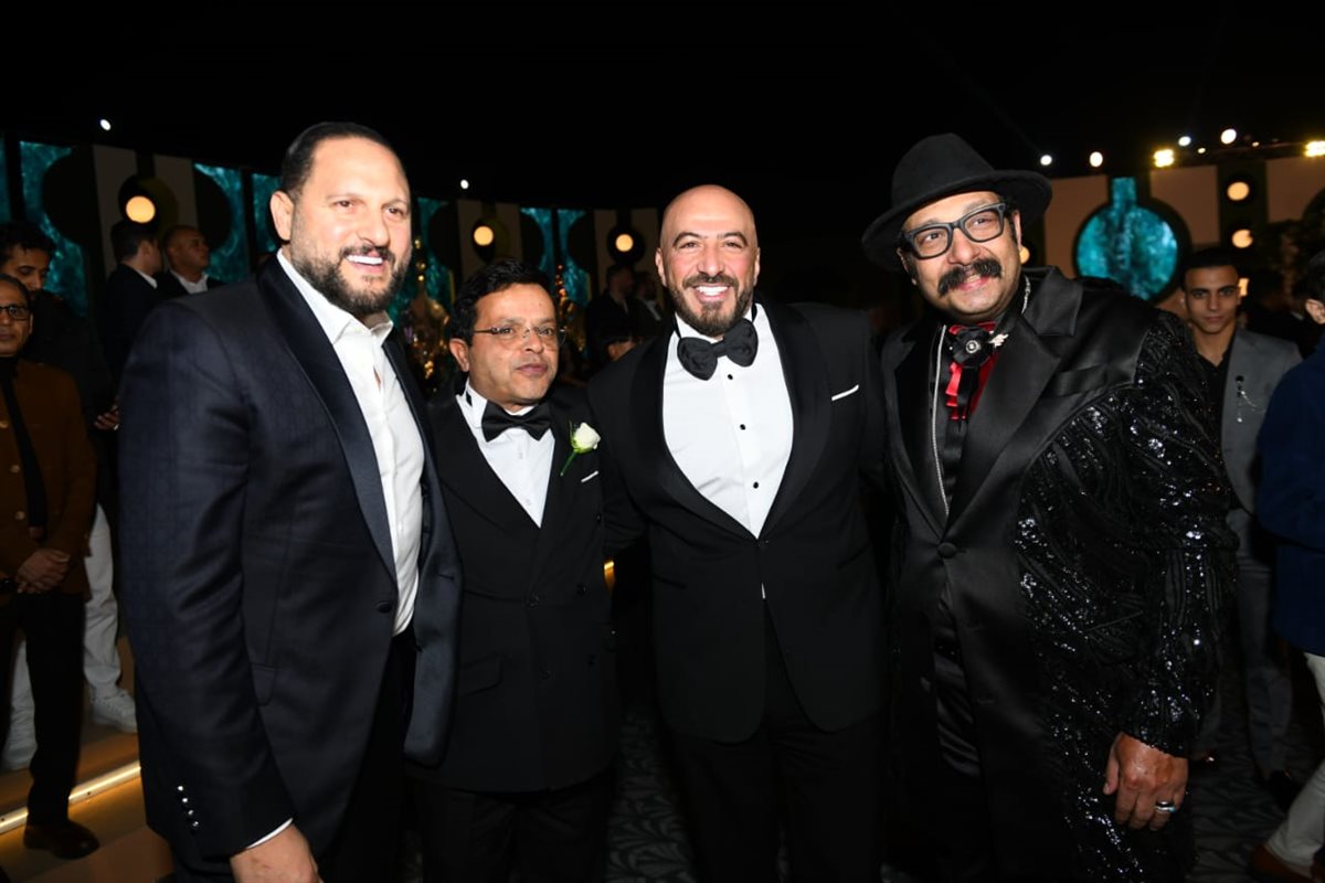 نجوم الفن الفن في حفل زفاف ابنة محمد هنيدي