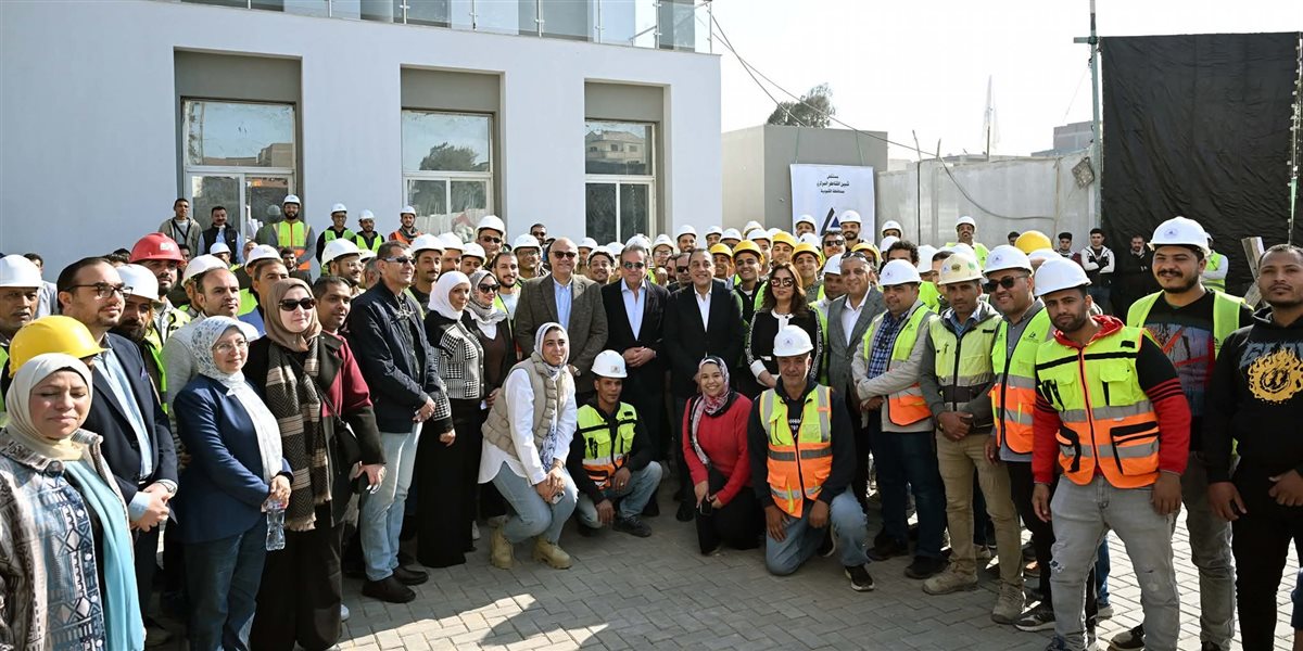 جانب من زيارة مدبولي