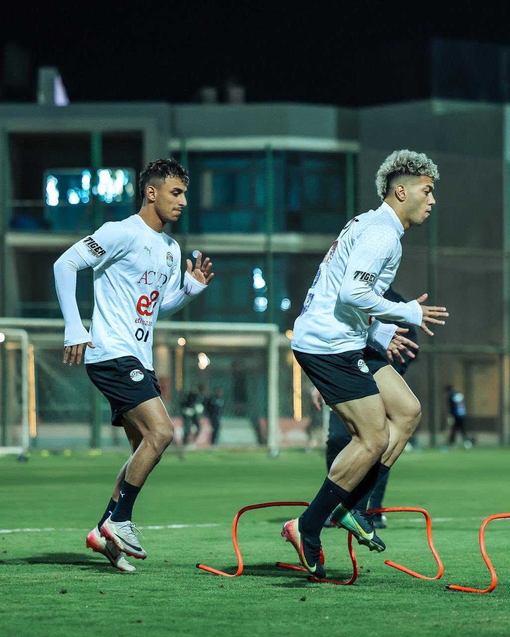 <strong>مران منتخب مصر </strong>