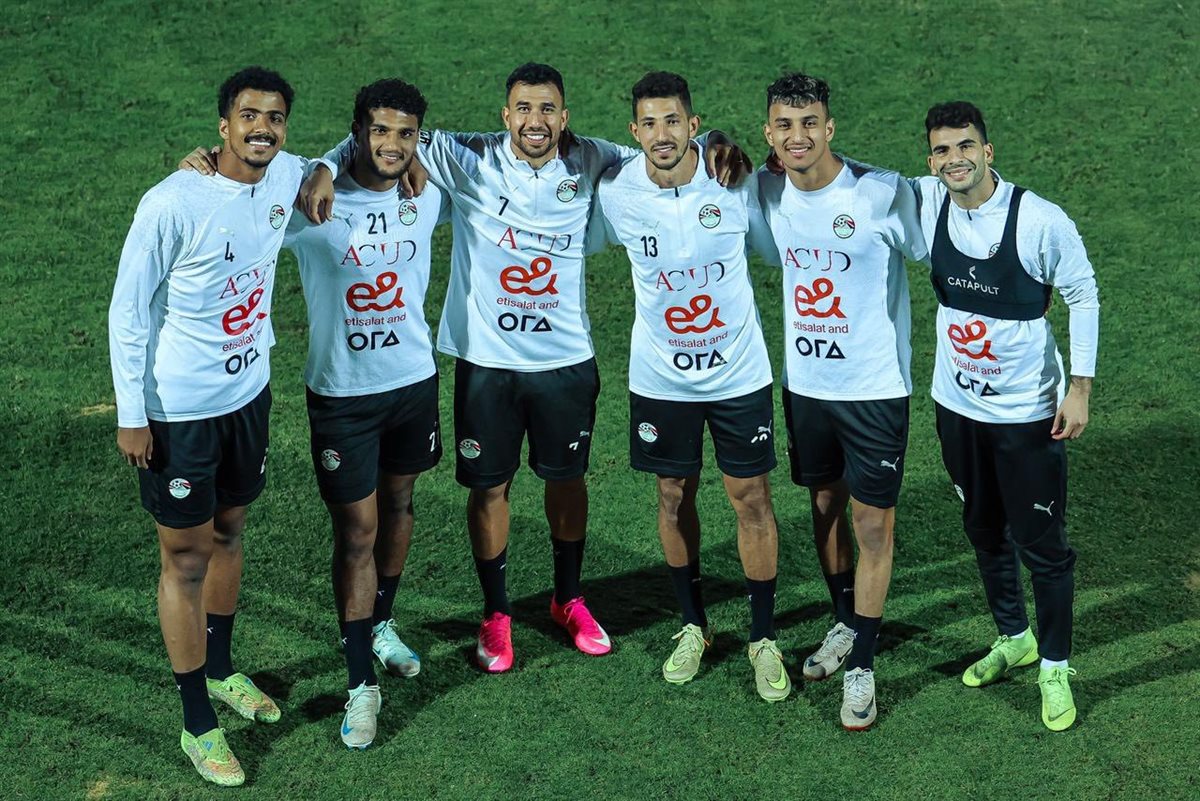 <strong>مران منتخب مصر </strong>