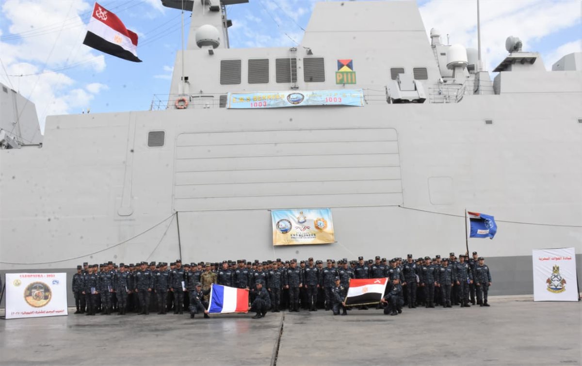 التدريب البحري المصري الفرنسي المشترك 