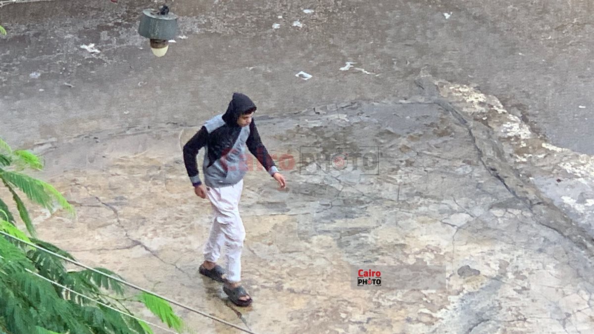 هطول أمطار ببورسعيد 