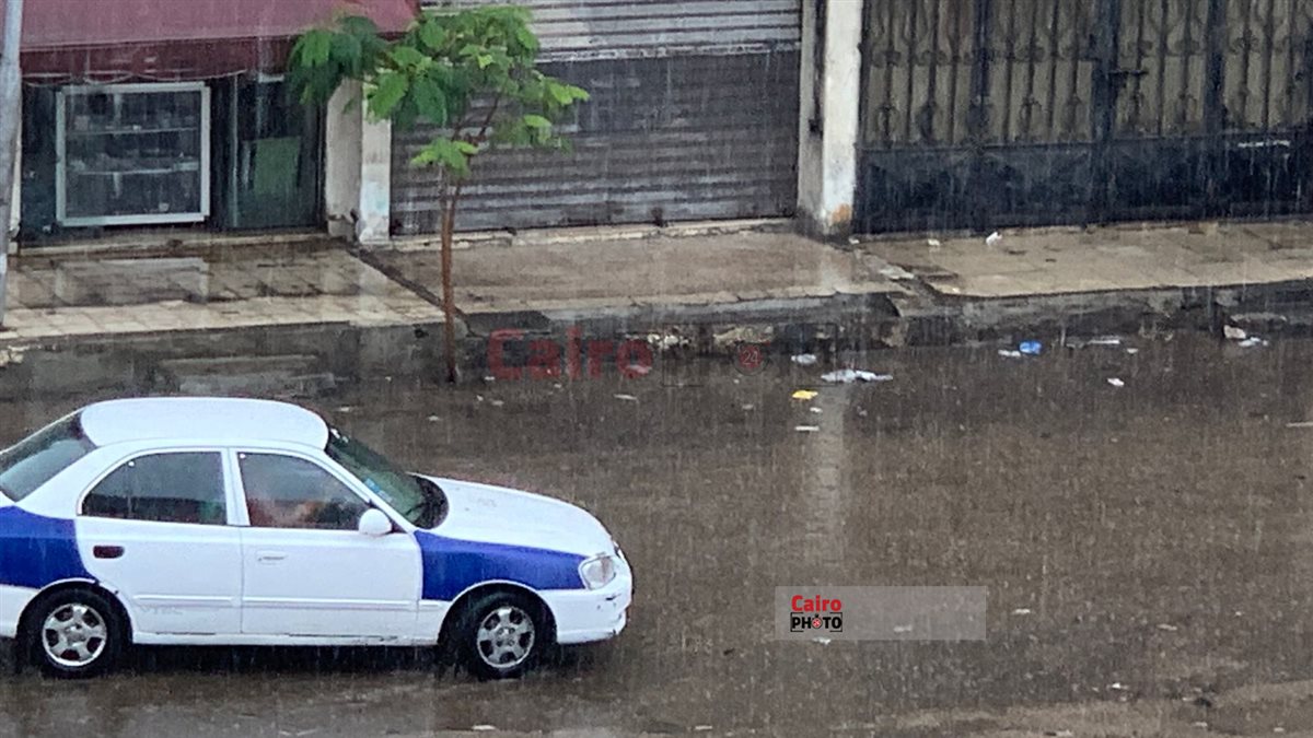 هطول أمطار ببورسعيد 