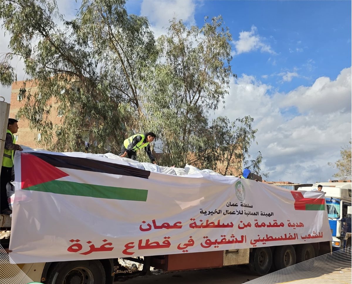 إدخال آلاف الخيام لقطاع غزة لإيواء المتضررين من الأمطار والبرد&nbsp;