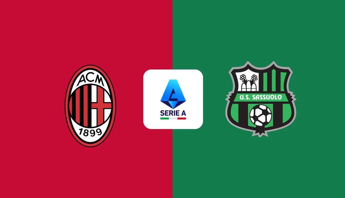 موعد مباراة ميلان وساسولو بث مباشر اليوم
