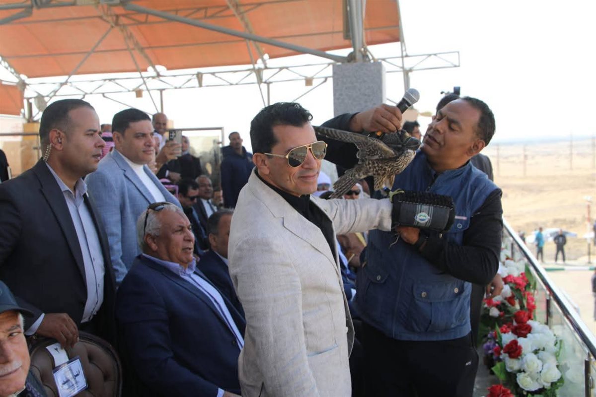 جانب من مشاركة وزير الشباب