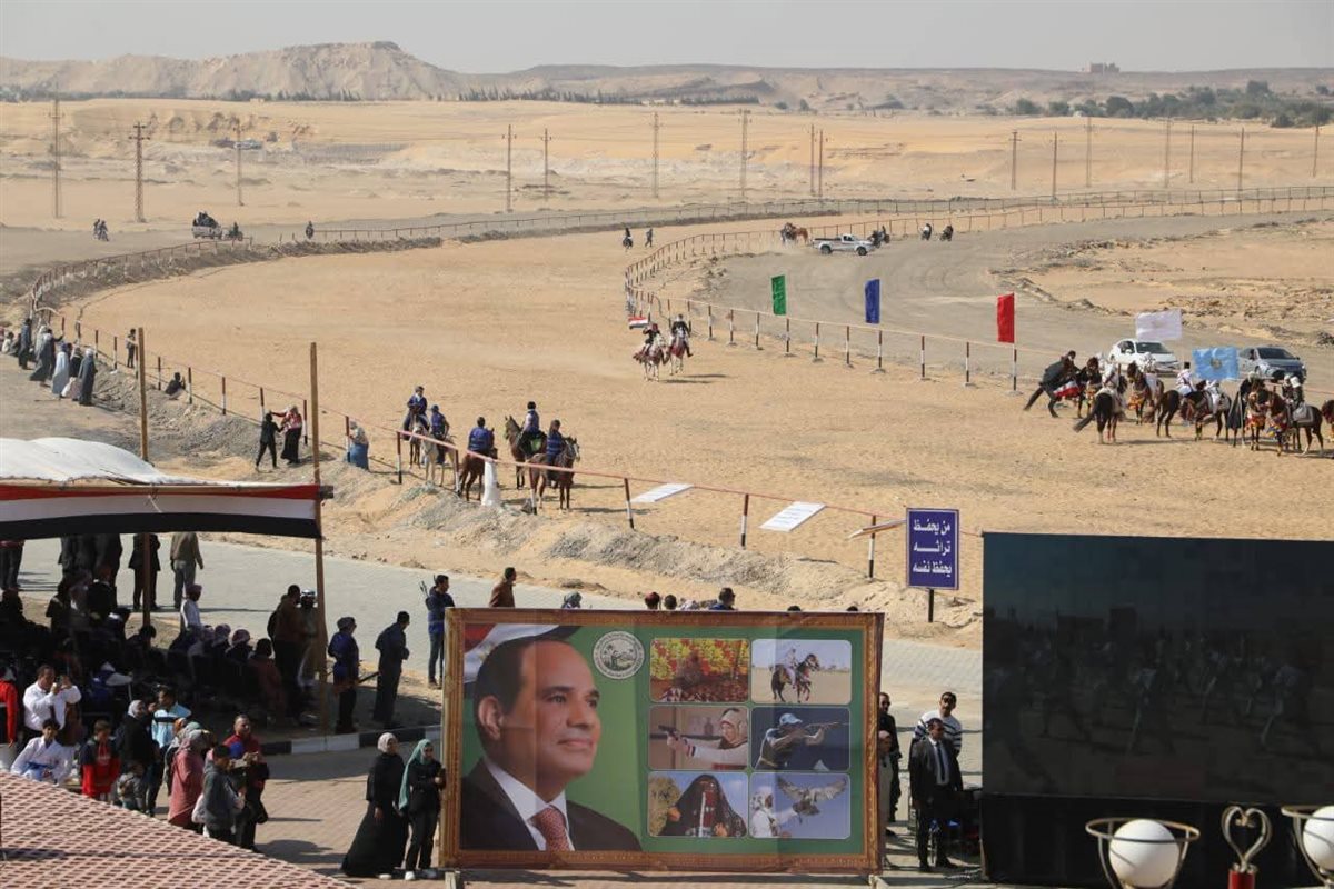 جانب من مشاركة وزير الشباب