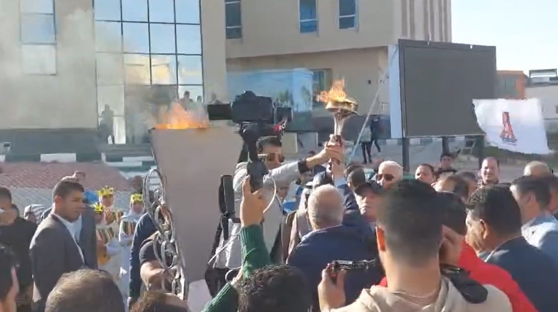 جانب من جولة وزير الشباب بالوادي الجديد