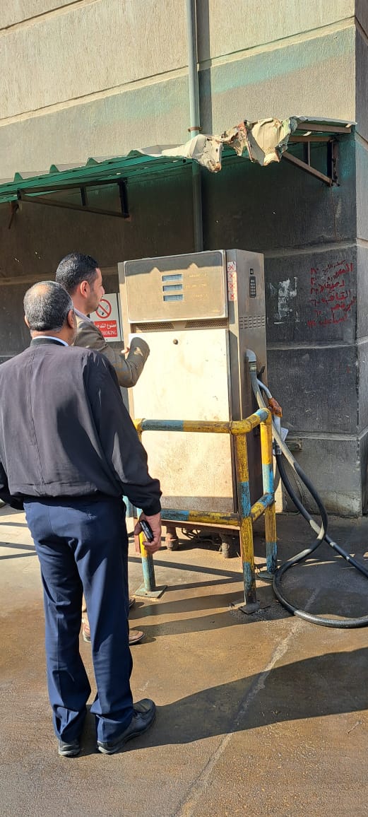 ضبط محطة وقود غير مرخصة بالمنوفية