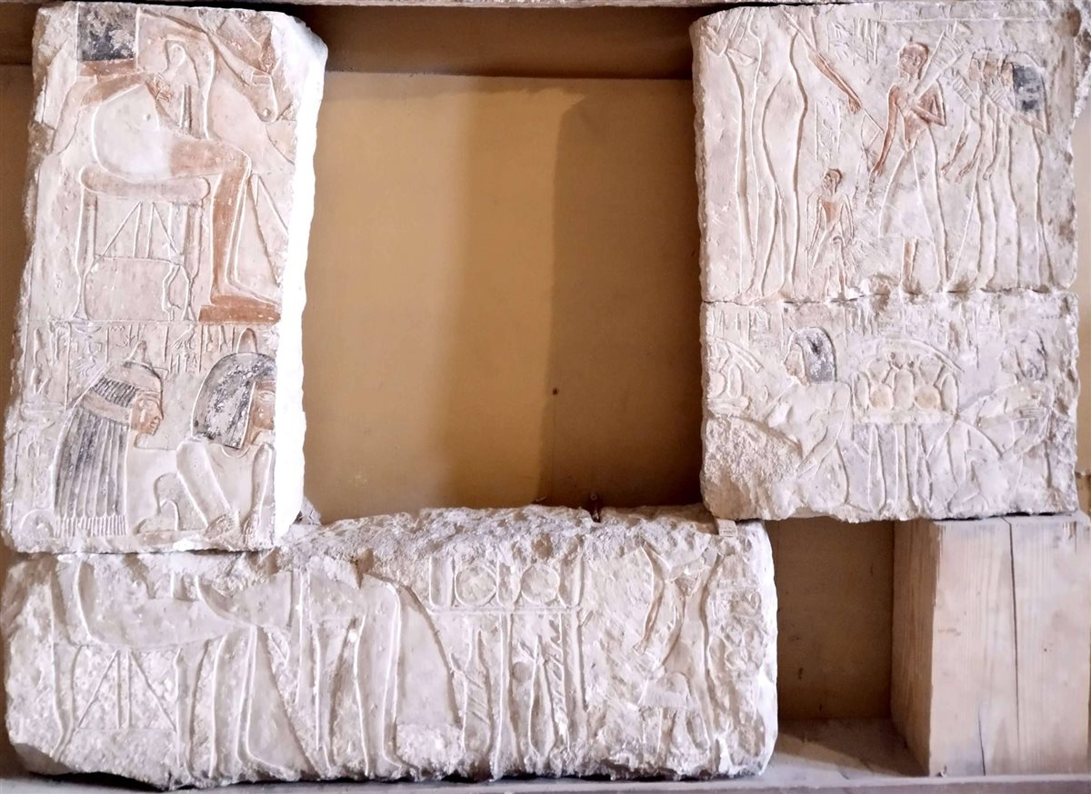 أعمال ترميم 5 قطع أثرية نادرة من الأسرة الـ 19