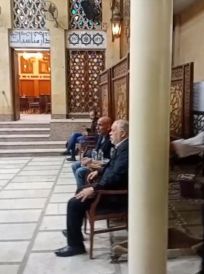 عزاء سعيد مختار في الحامدية الشاذلية