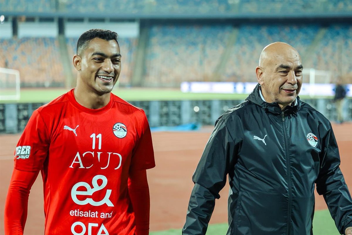 مران منتخب مصر قبل مباراة نيجيريا (7)