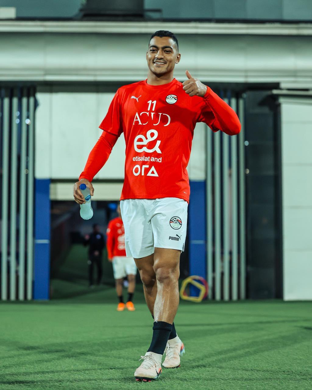 مران منتخب مصر قبل مباراة نيجيريا (8)