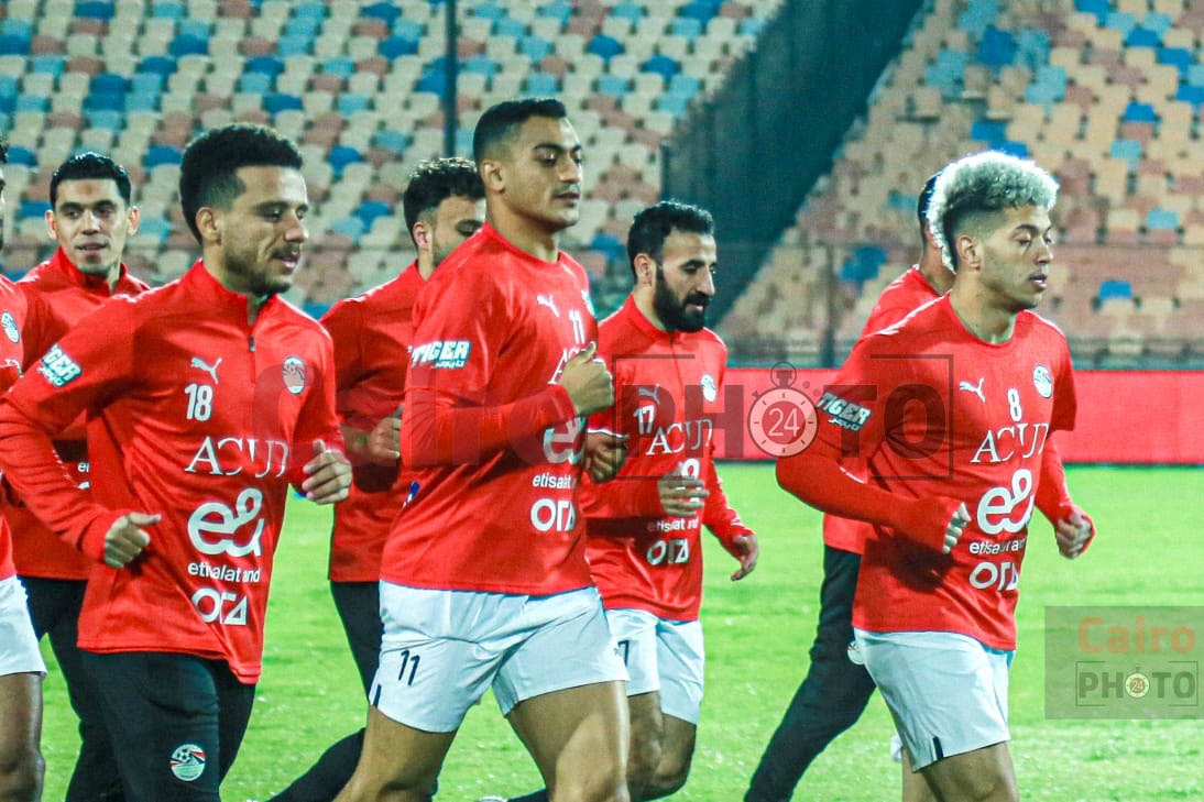 مران منتخب مصر اليوم قبل مباراة نيجيريا غدا