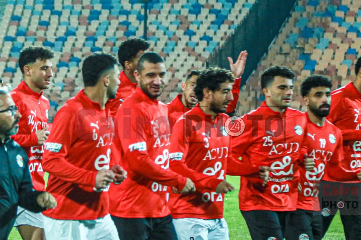 مران منتخب مصر اليوم قبل مباراة نيجيريا غدا