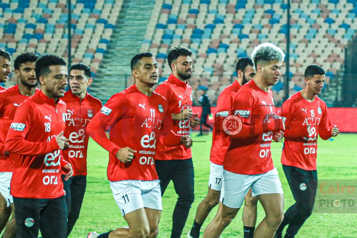 مران منتخب مصر اليوم قبل مباراة نيجيريا غدا
