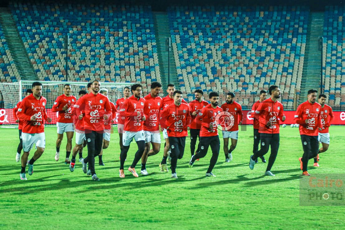مران منتخب مصر اليوم قبل مباراة نيجيريا غدا
